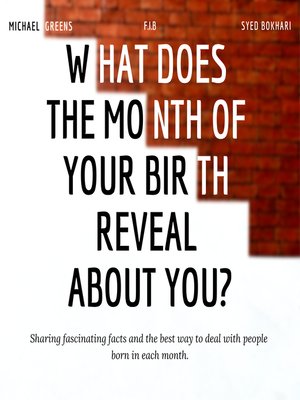 cover image of What Does the Month of Your Birth Reveal About You